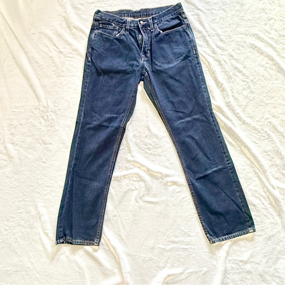 Classic Indigo Men's Straight Jeans